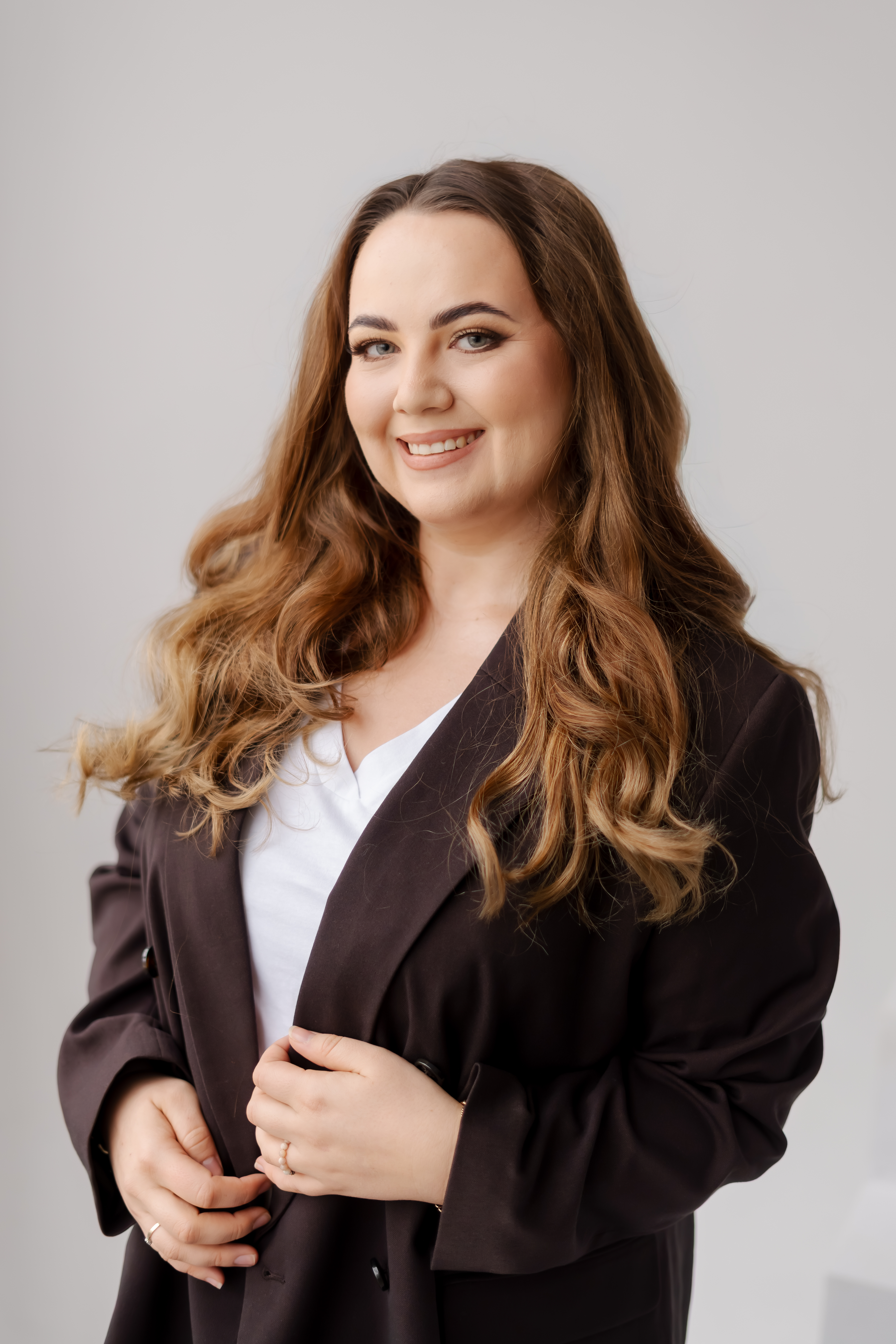 Marta Bilińska w gabinecie